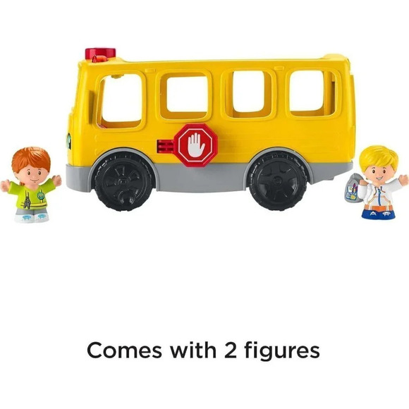 Fisher-Price Little People Musical Toddler Toy  Sit With Me School Bus - Picture 5 of 10